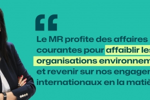 Zakia Khattabi dénonce les basses manœuvres du MR en période d’affaires courantes