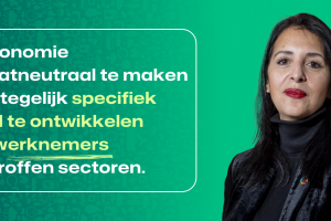 Minister Khattabi aangesteld als onderhandelaar rechtvaardige transitie op klimaattop