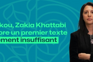 À Bakou, Zakia Khattabi déplore un premier texte largement insuffisant