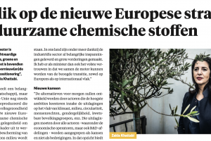 Mediaplanet | “Duurzame chemie”, de collectieve uitdaging voor de chemie van de toekomst